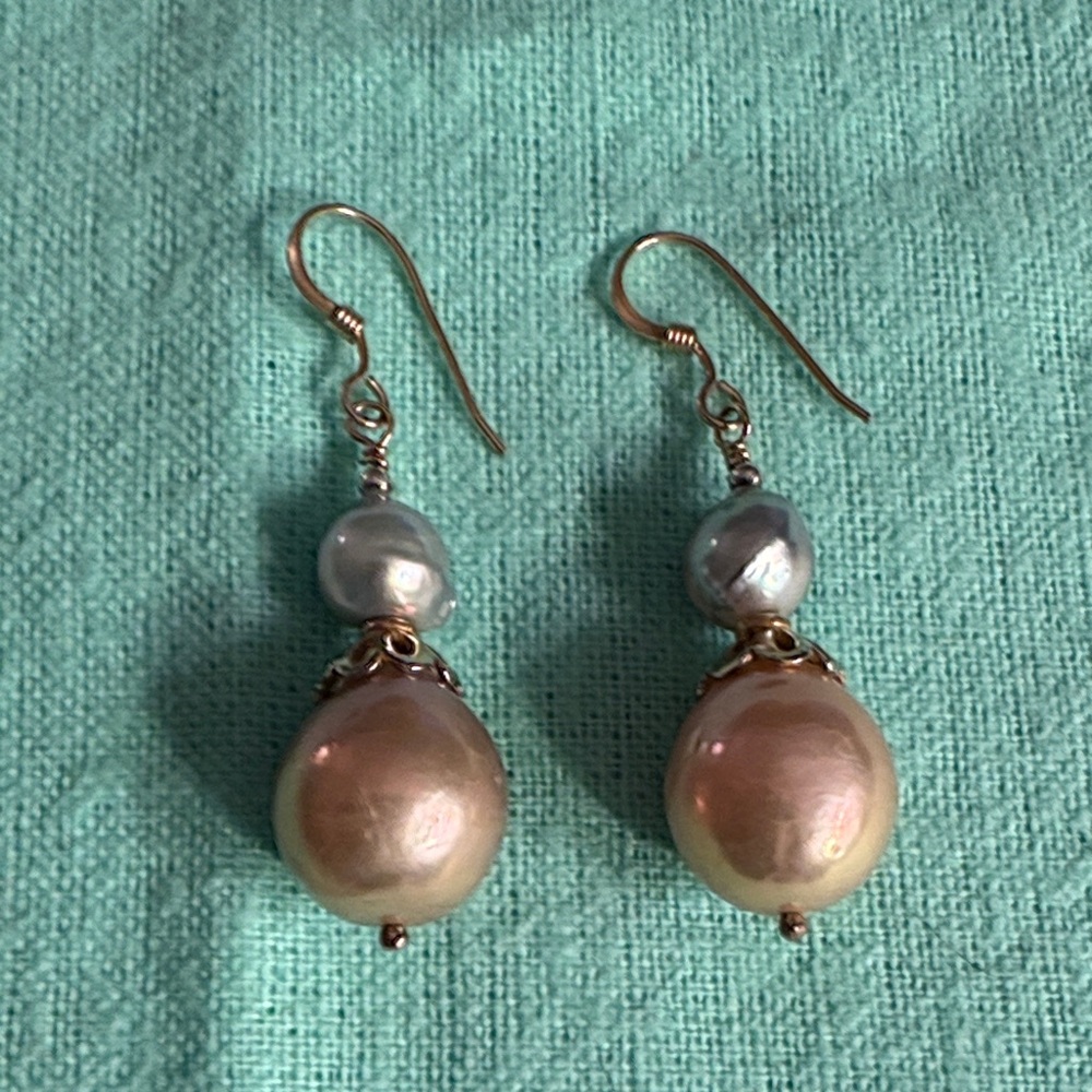 Elegant Pearl Drop Earrings